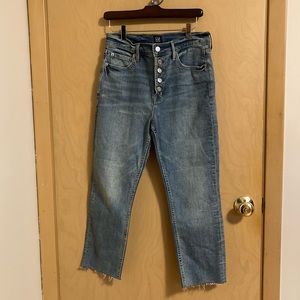 NWOT cropped Gap jeans